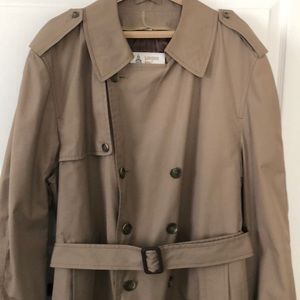 Mens Vintage Trench